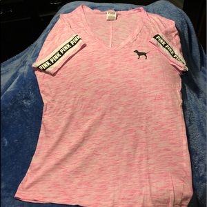 Pink Victoria Secret tee